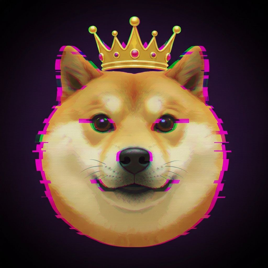 RETARDIOGE wearing a crown